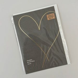 Minted x Target "happy birthday love” Birthday Love Greeting Card